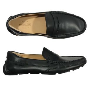 Sebago mens shoes loafers size 9.5 black